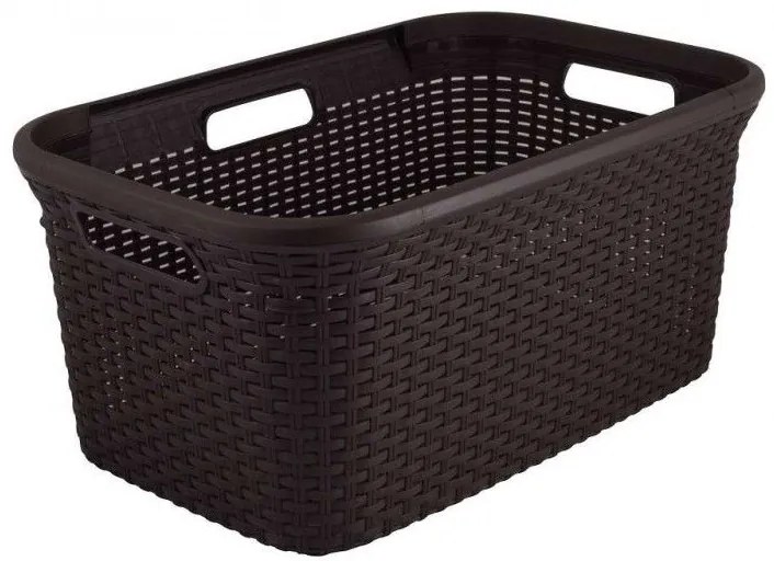 Coș de rufe RATTAN STYLE 45L - maro