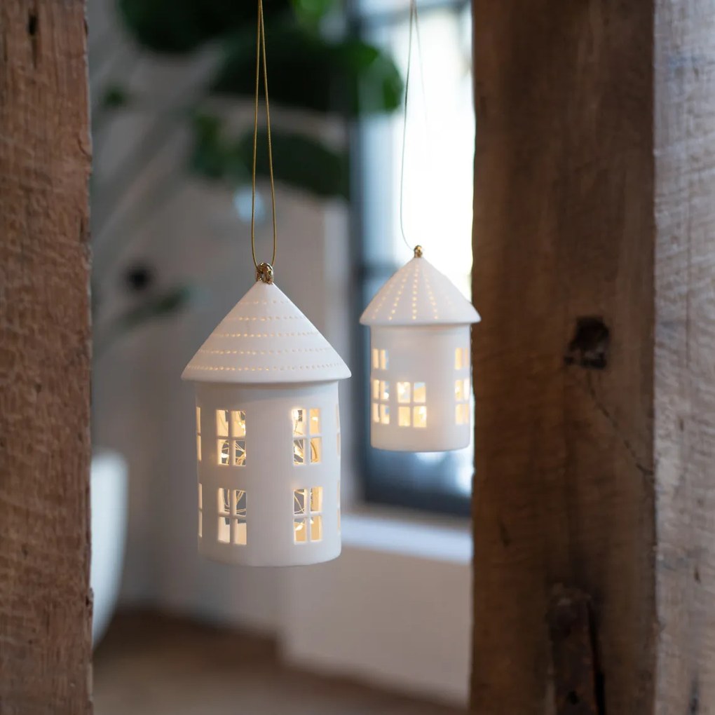 Räder Sfesnic suspendat din portelan LIGHTHOUSE rotund - diferite dimensiuni Marime: L