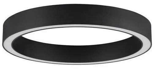 Lustra/Plafoniera LED design slim circular STING Black 60cm