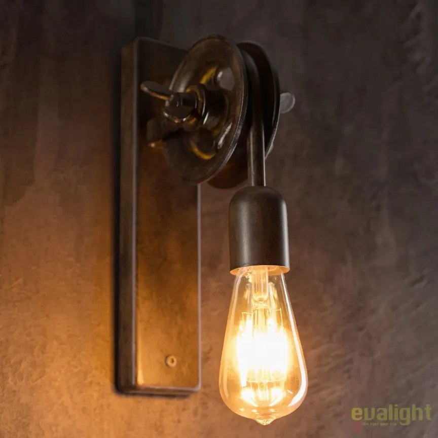 Aplica perete design industrial cu scripete WL 3673