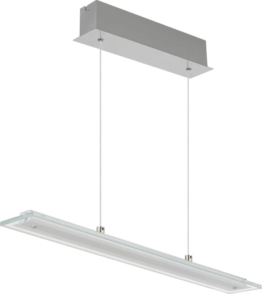 Globo 17019 - Lustră suspendată pe cablu NOVAK cu LED și dimmer tactil 12W/230V