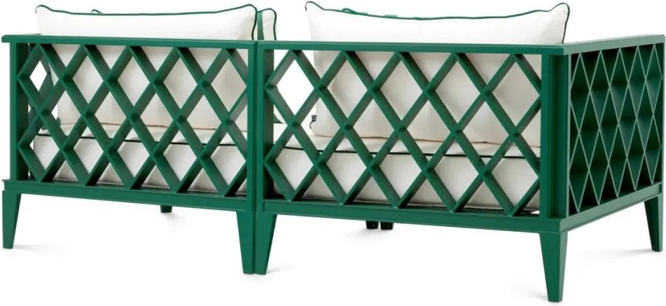 Canapea pentru interior si exterior Ocean Club, verde, 119907 HZ