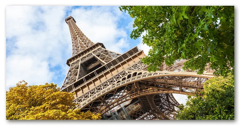 Pictura pe sticlă acrilică Turnul eiffel din paris