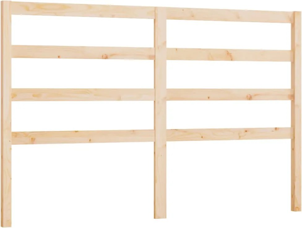vidaXL Tăblie de pat, 126x4x100 cm, lemn masiv de pin