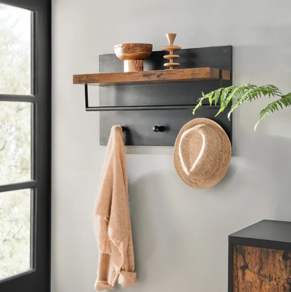 CUIER HOL CU ETAJERA BLACK