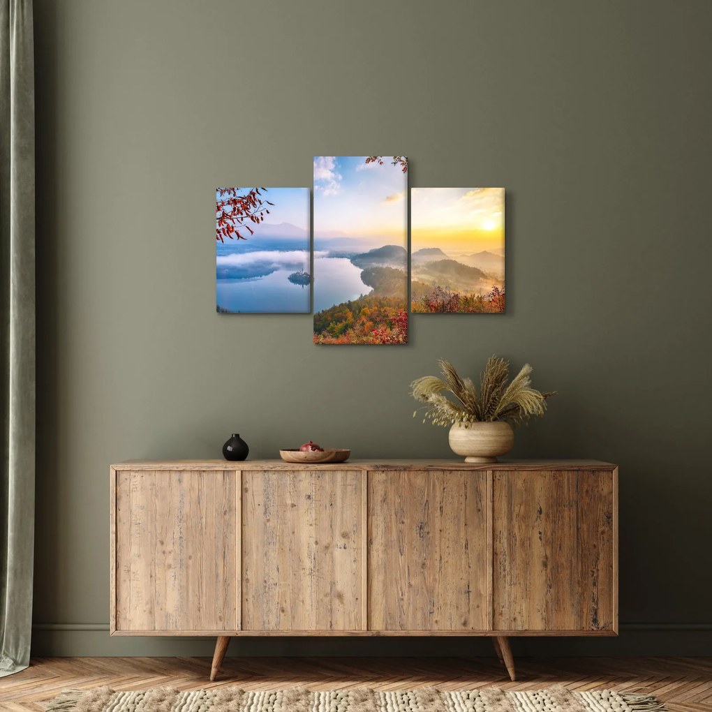 Tablou - Lacul Bled (90x60 cm)