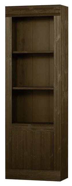 Bibliotecă maro din lemn de pin 78x230 cm Yumi – BePureHome