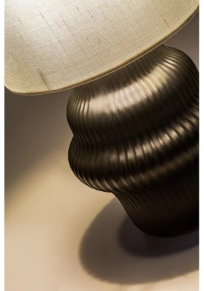 Rabalux 74058 - Lampă de masă GLIMO, 1xE14/40W/230V, neagră