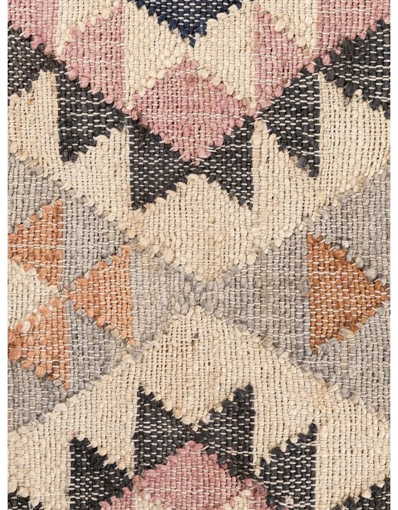 Covor gri țesut manual din iută 200x300 cm Roya Parsa – Elle Decoration