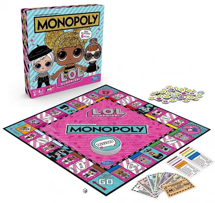 Joc Monopoly LOL Surprise, 8+ ani