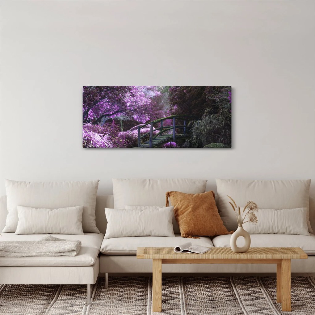 Tablou - Grădină mistică (120x50 cm)