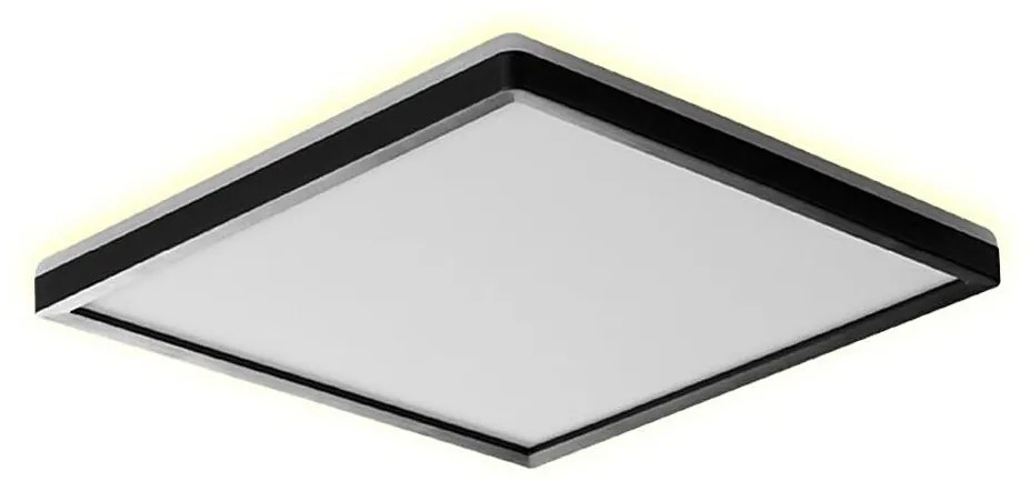 Plafonieră LED pentru baie Prezent 27313 CORDIA SQ LED/18W/230V IP54 negru