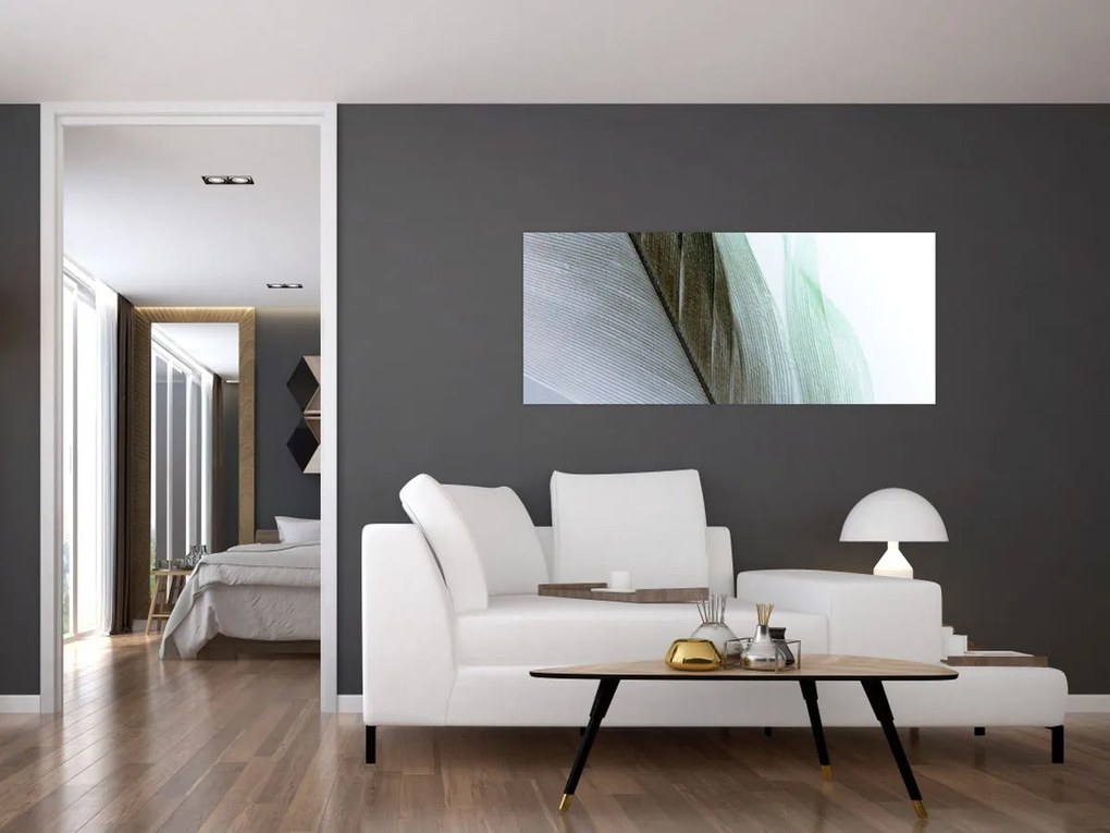 Tablou - Pene, macro (120x50 cm)