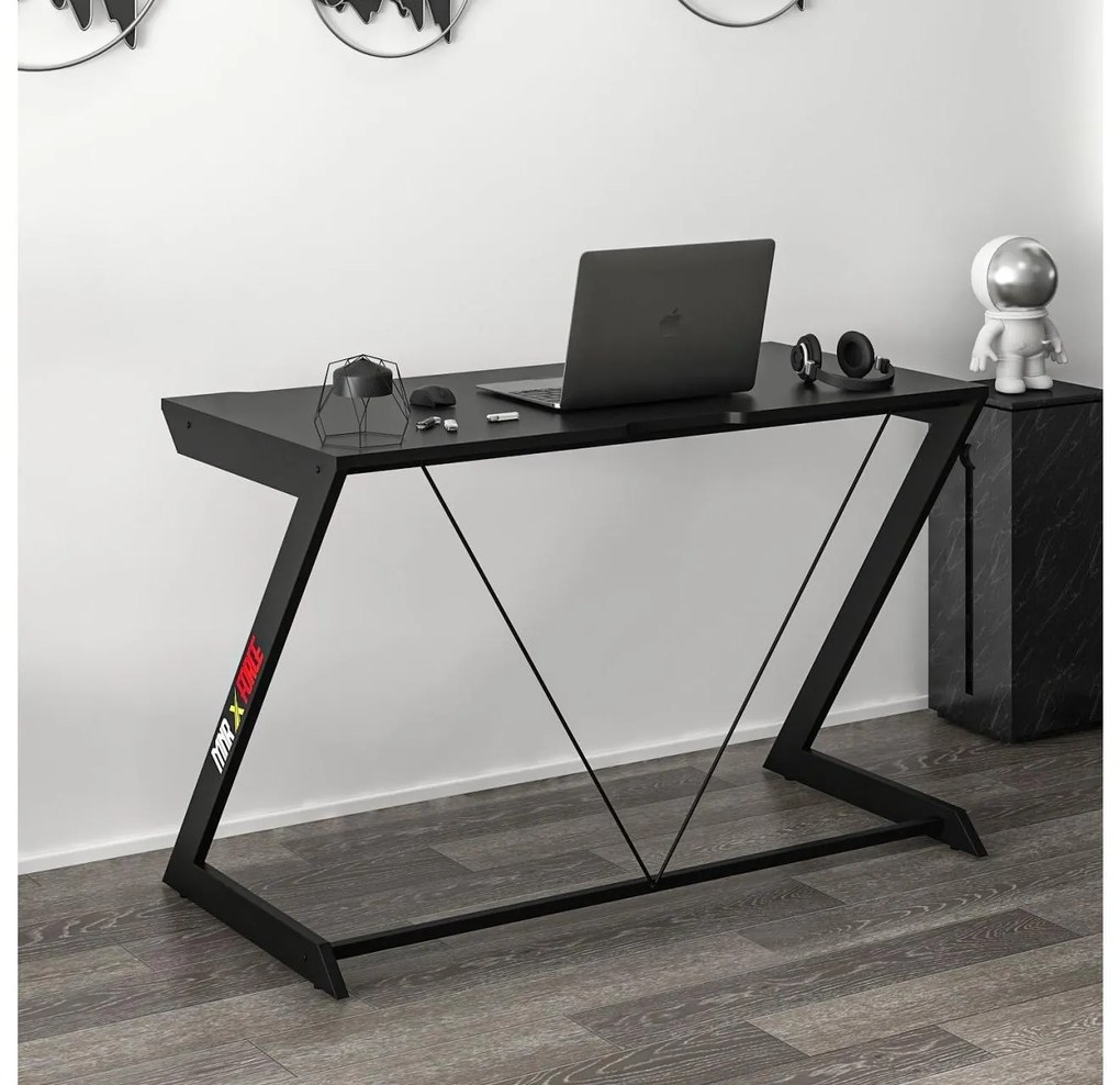 Masă gaming Nudupa (negru) . 1093835