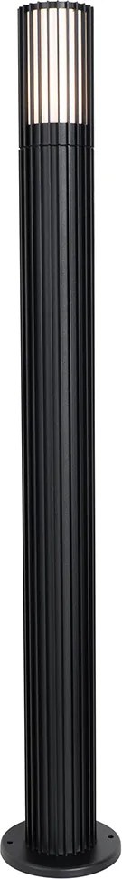 Stâlp inteligent de exterior negru 80 cm IP44 incl. Zigbee GU10 - Boris