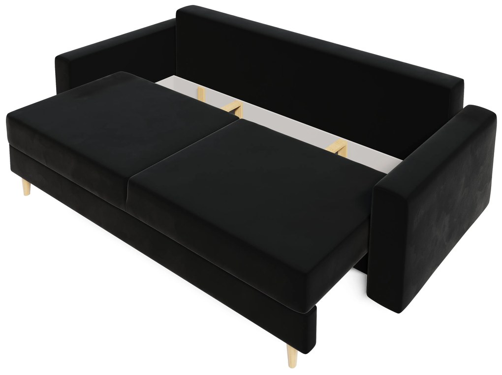 Canapea două locuri Serene (Negru). 1056860