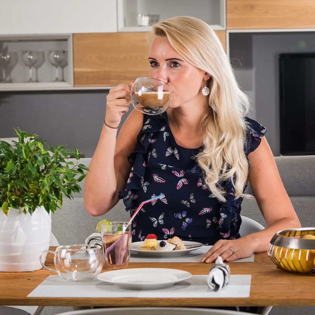 Pahare termo pentru cappuccino 4Home Hot&Cool Cool 270 ml, 2 buc.