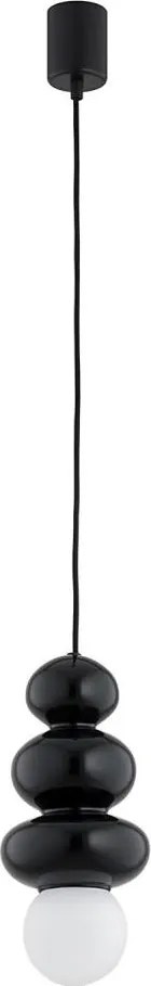 Argon 8788 - Lustră de baie suspendată pe cablu ORLANDO PLUS 1xG9/6W/230V IP44 negru
