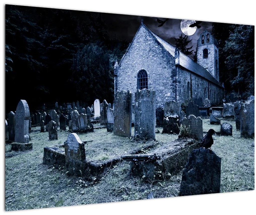 Tablou - Noapte întunecată (90x60 cm)