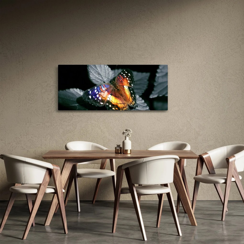 Tablou cu fluture (120x50 cm)