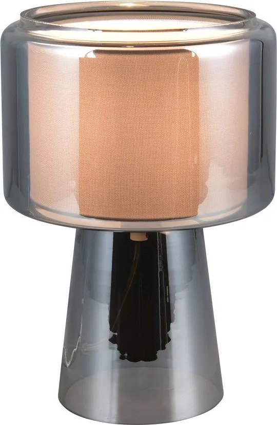 Veioză gri (înălțime 29 cm) Rocka – Trio