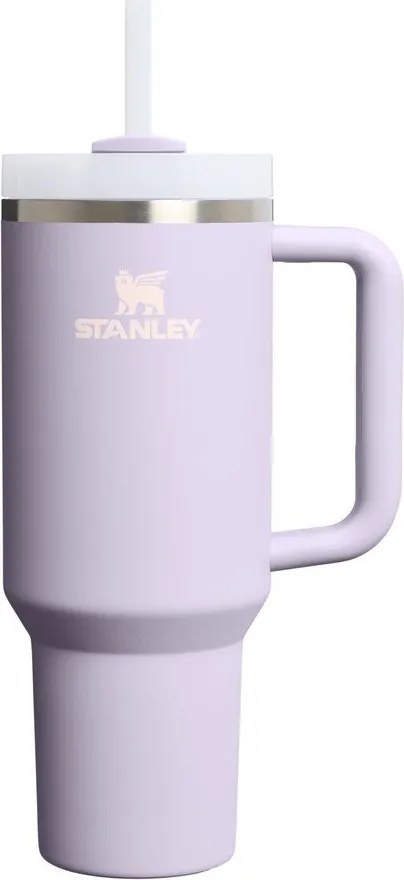 Termos mov lavandă cu pai din oțel inoxidabil 1,18 l Quencher H2.O FlowState™ Tumbler Purple Dust – Stanley