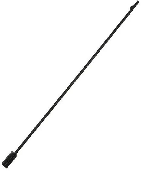 Aplica de perete LED design liniar GROPIUS negru, L-120cm, H-7cm