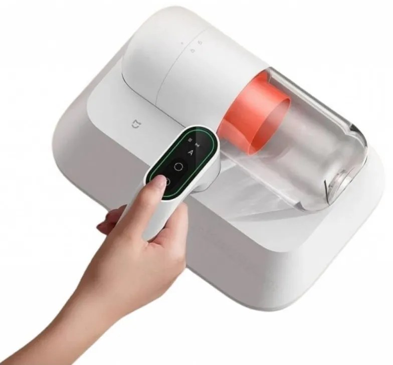 Aspirator pentru acarieni Xiaomi BHR8943EU Pro, 400W, 0,5 L, 3000/40000 rpm/min, 14 kPa, Cyclon, Filtrare în 4 etape, Afisaj LED, Alb