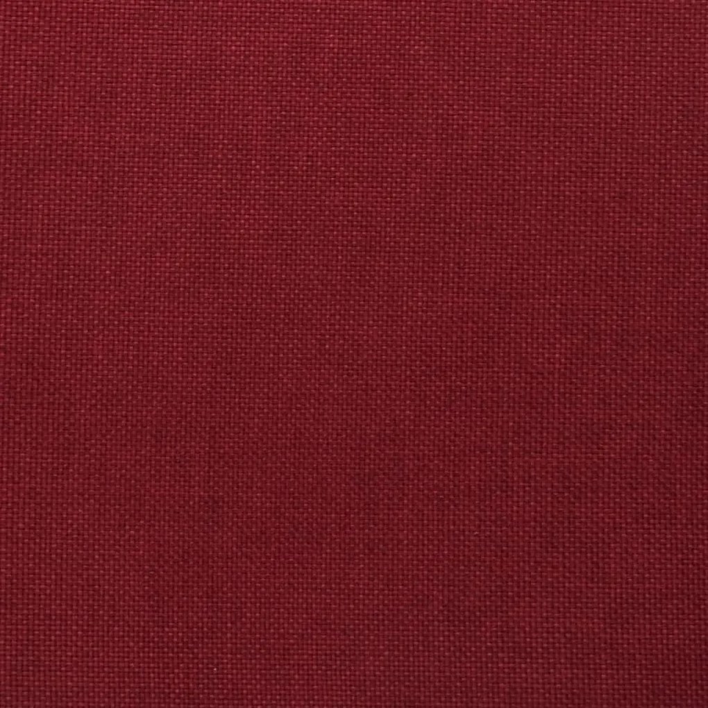 Scaune de bucatarie pivotante, 2 buc., rosu vin, textil 2, Bordo