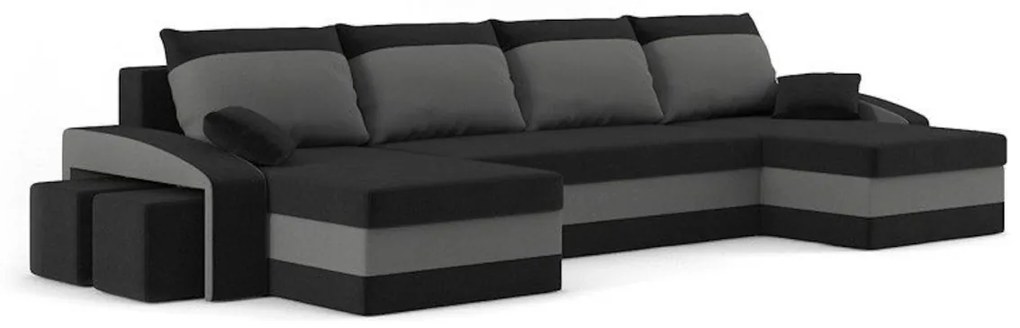 Expedo Canapea extensibilă în formă de U EVELYN 3,325x75x140,haiti 5/haiti 3,dreapta