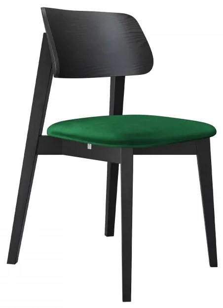 Scaun sufragerie KD 63 (Negru + smaragd) . 1103453