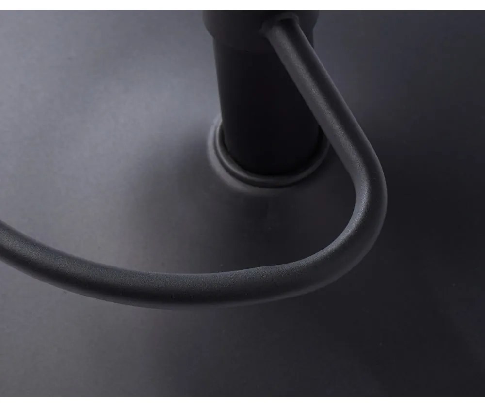 Scaun de bar gri închis cu înălțime ajustabilă Nolan – Unique Furniture