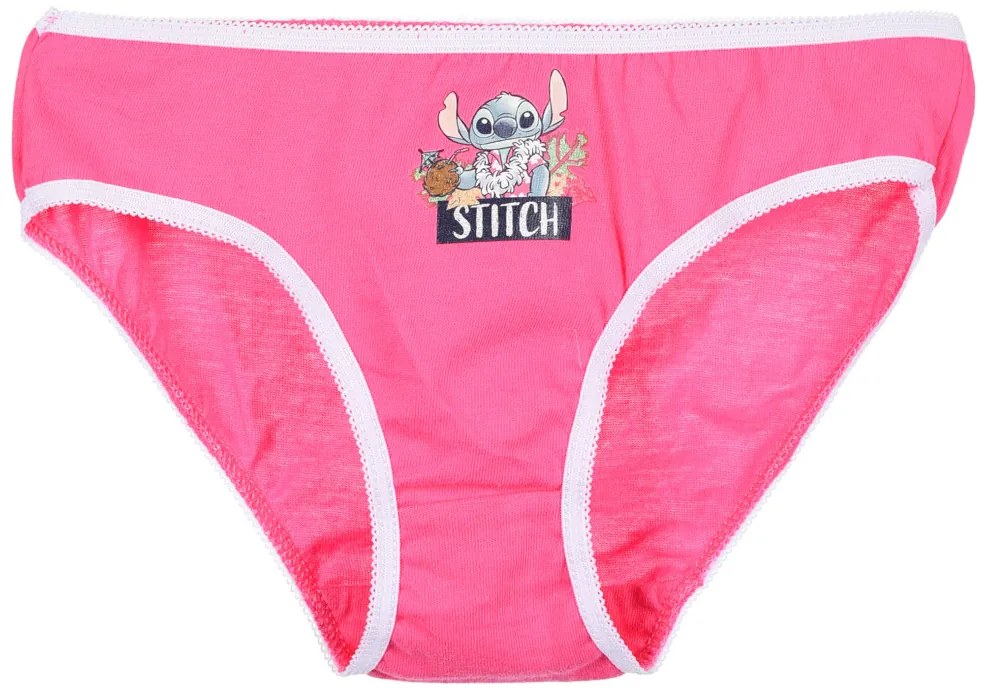 Disney Lilo și Stitch lenjerie de copii, chiloți 3 bucăți/pachet 6/8 ani