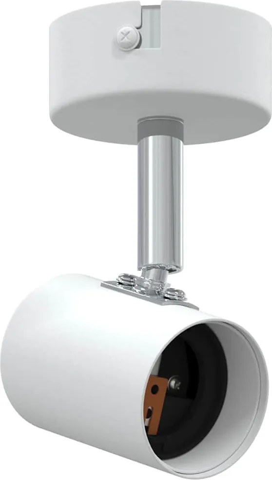 vidaXL Spot de tavan Alb 6,5 x 6 x 11,5 cm Metal