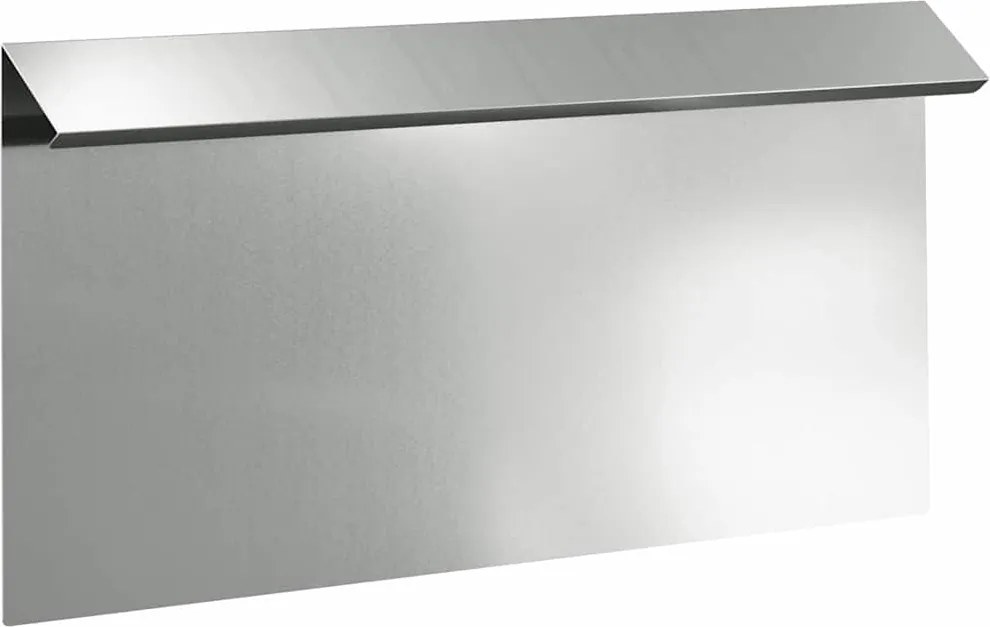 vidaXL Gard pentru melci 16 pcs Argintiu 50 x 3,5 x 25 cm