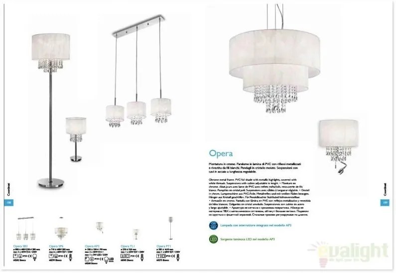 Lampadar lampa de podea OPERA PT1 068275