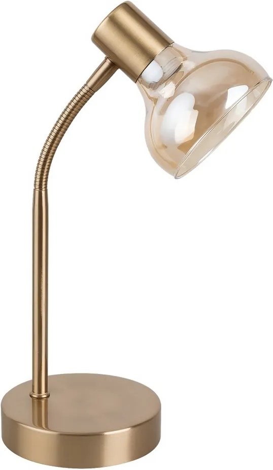 Rabalux 5554 - Lampă de masă HOLLY 1xE14/40W/230V auriu