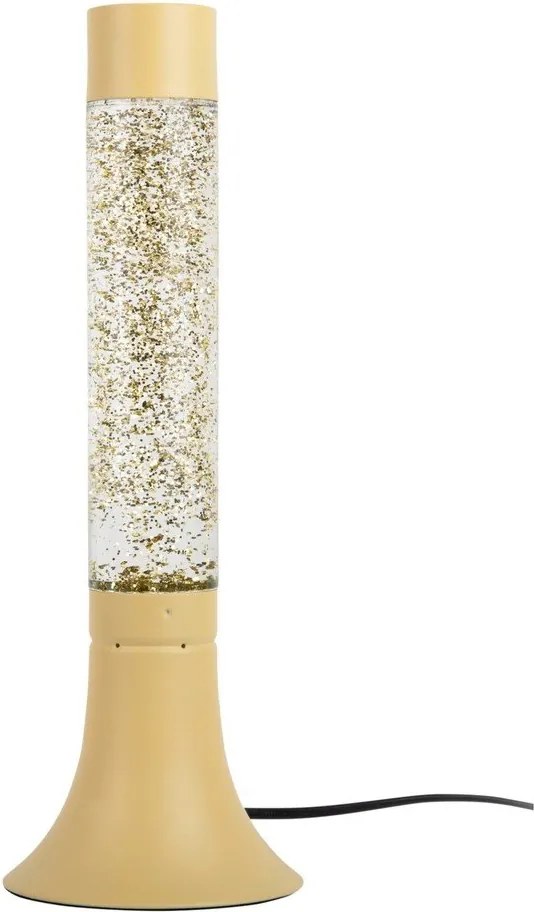 Veioză galben-deschis cu abajur din sticlă (înălțime 37,5 cm) Astro Glittler – Leitmotiv