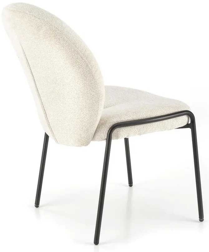 Scaun de bucaterie Novak, crem
