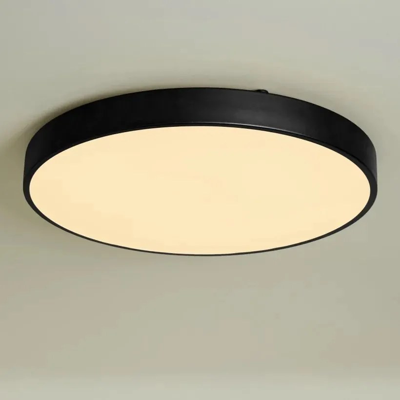 Plafoniera LED dimabila CCT 3000/4000K Grace 50 negru