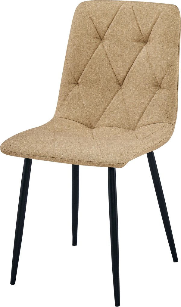 Scaun de masa LIBRA maro cu picioare negre