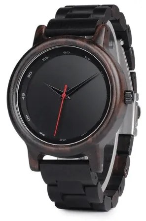 Ceas din lemn Culoare negru, DORIAN