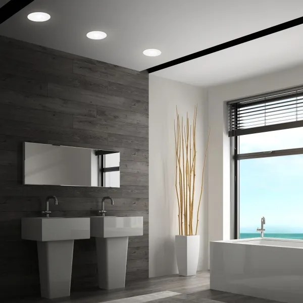 Briloner 7605036 - SET 3 spoturi LED încastrate pentru baie 3xLED/4,9W/230V IP44 alb