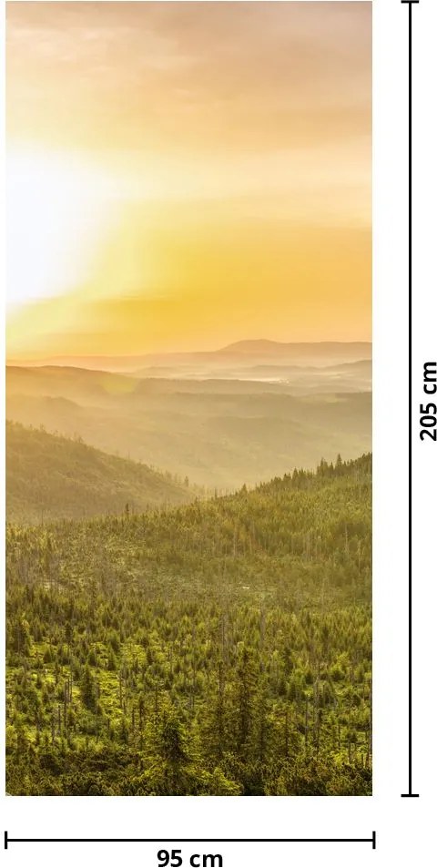 Fototapet pentru ușă - Imagine panoramică (95x205cm)