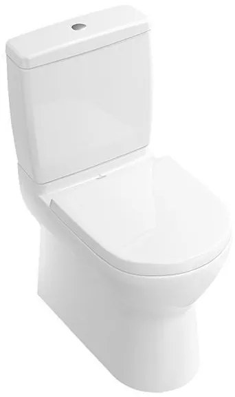 Set vas WC stativ Villeroy &amp; Boch, O.Novo, back-to-wall, alb