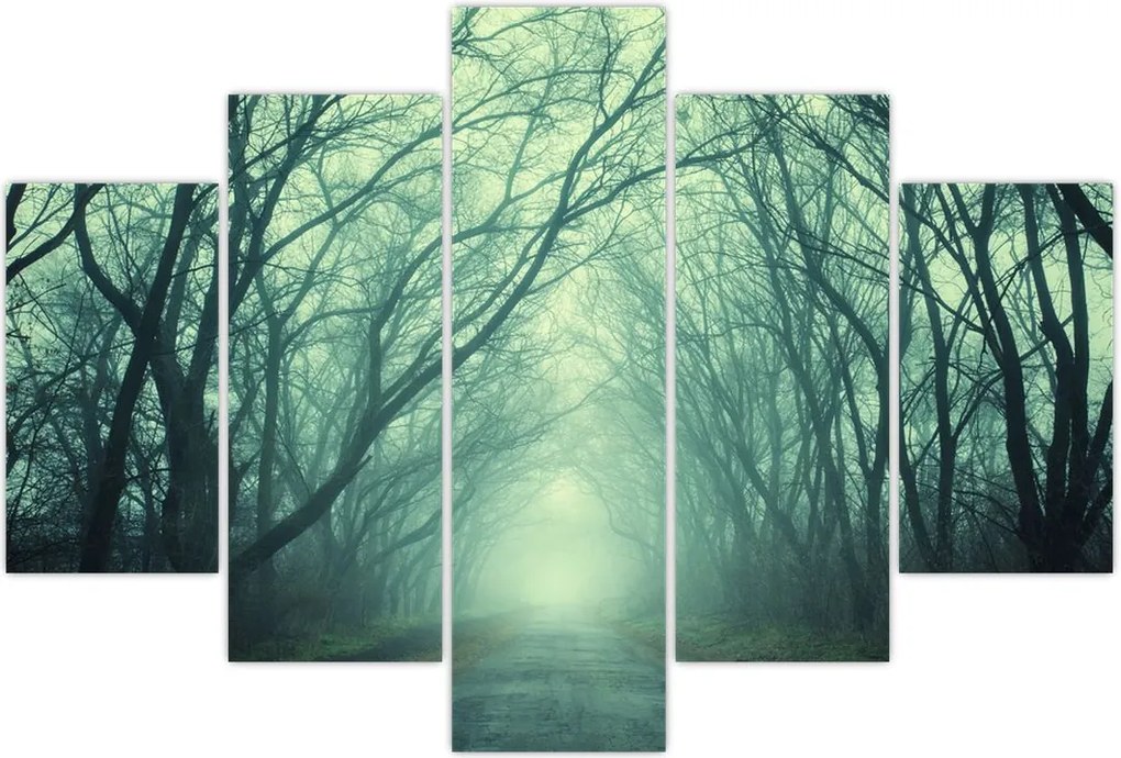 Tablou - Alee cu copaci (150x105 cm)