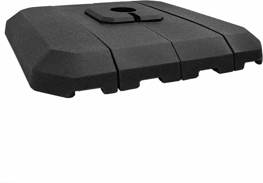 vidaXL Bază pentru umbrelă tip cantilever Negru 98 x 98 x 98 cm