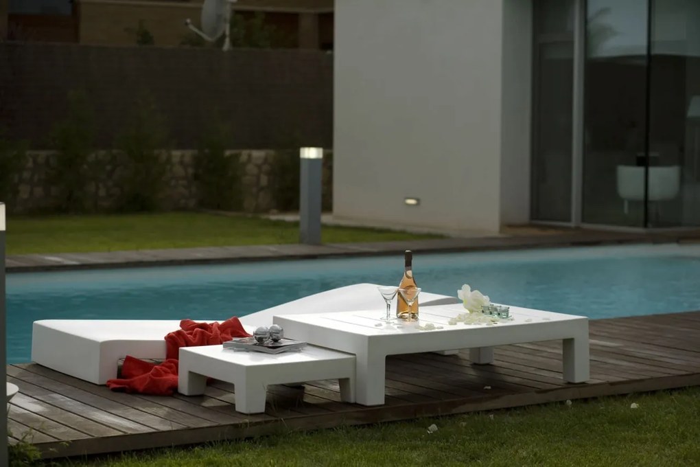 Masuta auxiliara de exterior / interior design modern premium JUT SUN CHAISE TABLE 44405 Vondom
