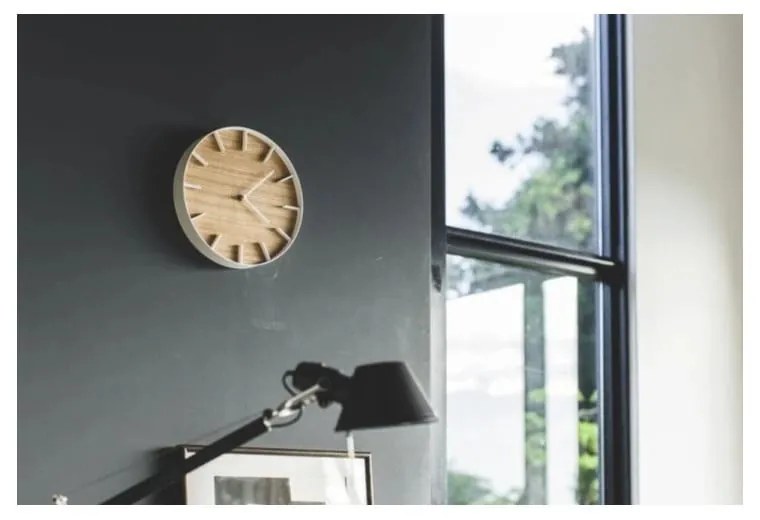 Ceas de perete YAMAZAKI RIn Claro, ⌀ 27 cm