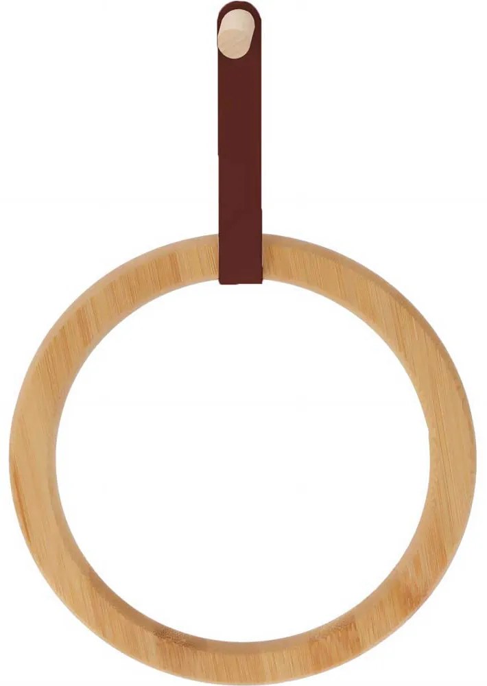 Inel prosop din bambus, Ø 21 cm